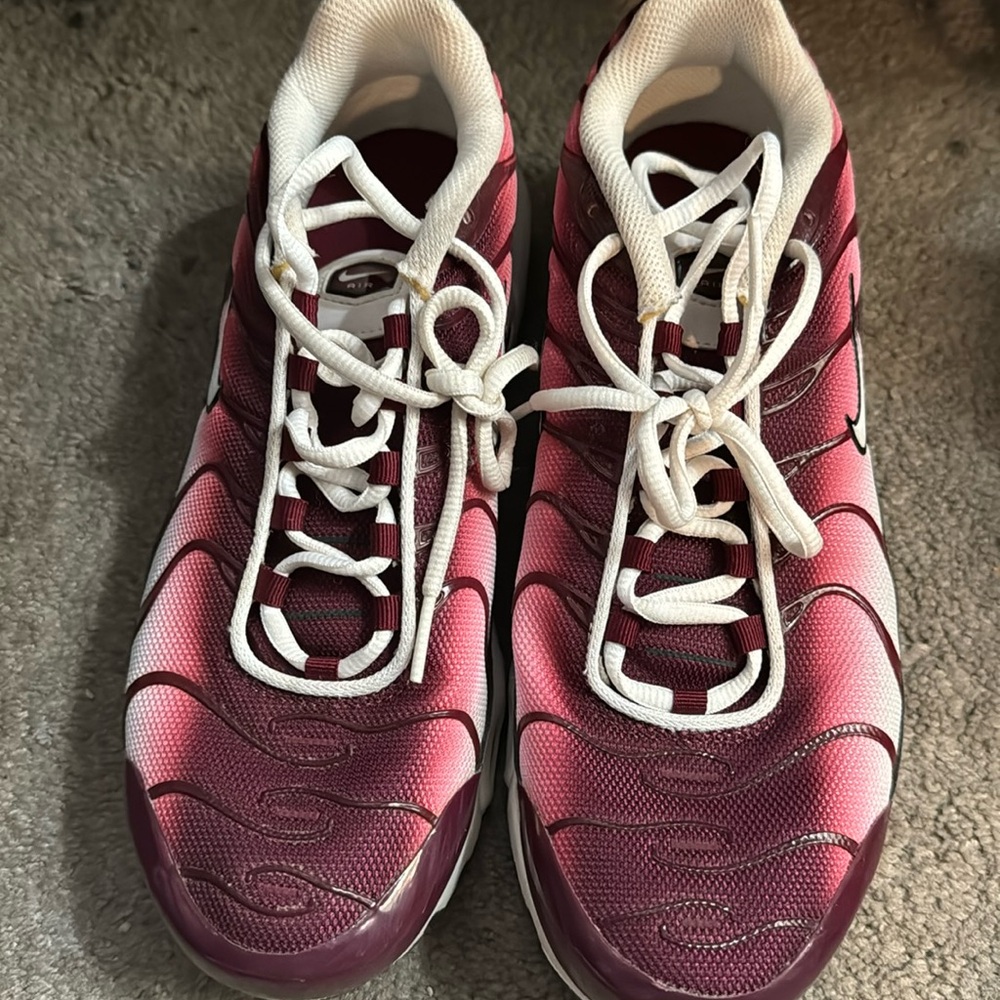 Burgundy Nikes